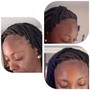 Knotless box braids