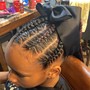 Ghana Braid Ponytail