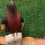 Medium Knotless Braids