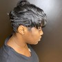 Shampoo and Style short cut