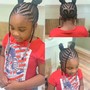 Kid's Braided Ponytail (Med/Lg)