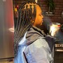 Kid box braids