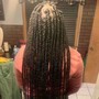 Kid box braids