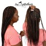 Tribal braids- Three layers (midback)- medium only