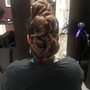 Goddess Braids with Bun