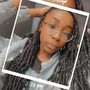 Small Knotless Box Braids