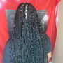 Knotless Braids/Medium size