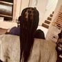 Medium knotless Individual Braids