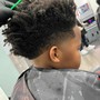 Childrens cut(age5-13) taper, Fade