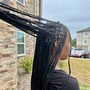 X small knotless braids