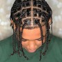 Kid's boy cornrows