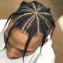 Kid's boy cornrows