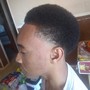 Enhanced Men's Cut W/Towel (taper w/beard, skin fade, bald fade, shears, etc.)