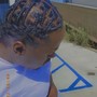 Men’s Cornrows/W DESIGNS or 8 or more straight backs