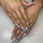 Long acrylic Full set