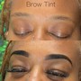 Eyebrow Tint and  Strip Lash Combo