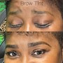 Brow Tint/Cluster Lashes Combo