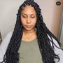 Medium Boho Knotless Braids