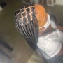 Kids conrows (No braiding hair added)