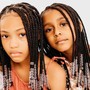 Kids conrows (No braiding hair added)