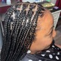 Medium Knotless (mid back) Braids