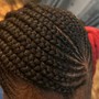 Tribal Braids- 3 layers, singles in first layer