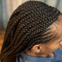 Tribal Braids- 3 layers, singles in first layer