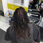 Loc Retwist with style