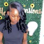 Jumbo straight back braids