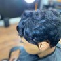 Relaxer touch up