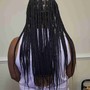 Medium Knotless Braids