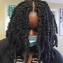 Invisible Locs w/extensions