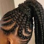 Updo natural hair