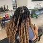 Butterfly Distressed Faux Locs