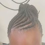 Adding hair to micro twist