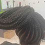 Kid's Large Braids with Extensions(cornrows)