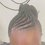 Adding hair to micro twist