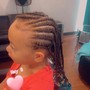 Kid's Braids no added hair