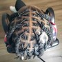 Starter Top Locs (no side hair or back) LocSmith Technique