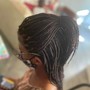 Extra Small Knotless Braids(Hair Included)