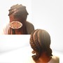 Large Knotless Box Braids