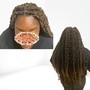 Large Knotless Box Braids