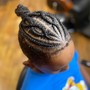 Boys Manbun Braids or Twist