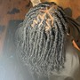 Quick Weave over Locs