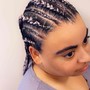 Male Cornrows (cornrows with Natural hair)