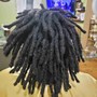 Wash Retwist and Style Lower back - Small Locs