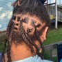 Wash, Retwist , 2-Strand twist(Shoulder length - lower back)