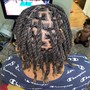 Wash , Retwist and 2-Strand (Short- Shoulder length)