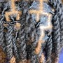 Wash, Retwist , 2-Strand twist(Shoulder length - lower back)