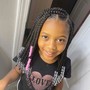 Kid's Knotless Braids Ages 2-9